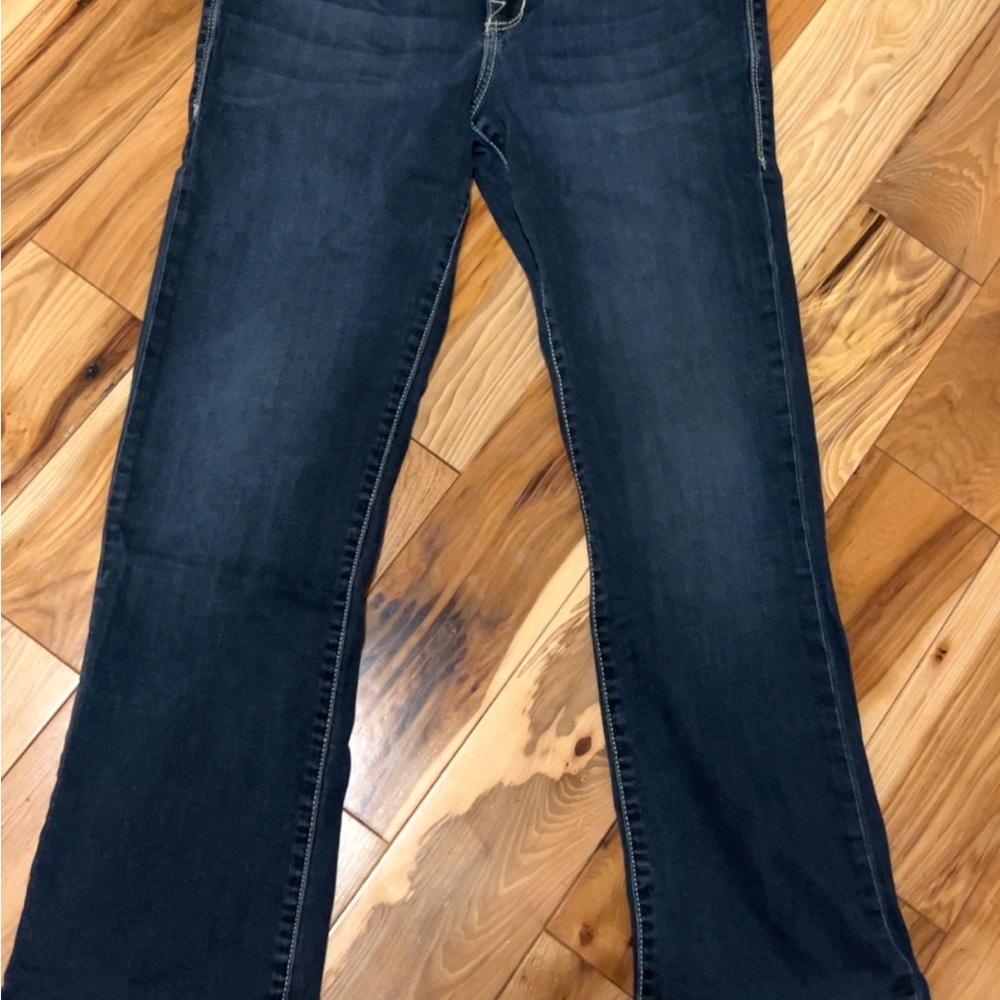 Rock & Republic Dark Blue Slim Straight Jeans